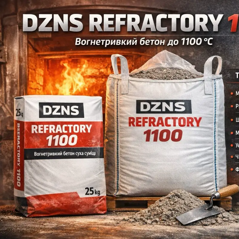 DZNS Refractory 1100