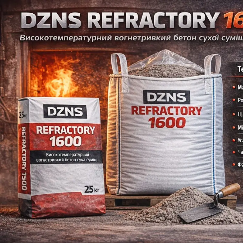 DZNS Refractory 1600