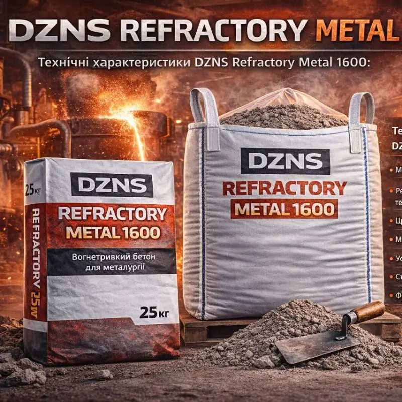 DZNS Refractory Metal 1600