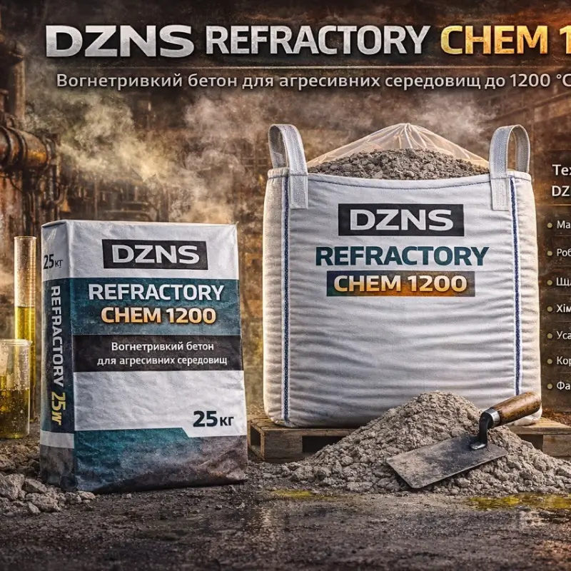 DZNS Refractory Chem 1200