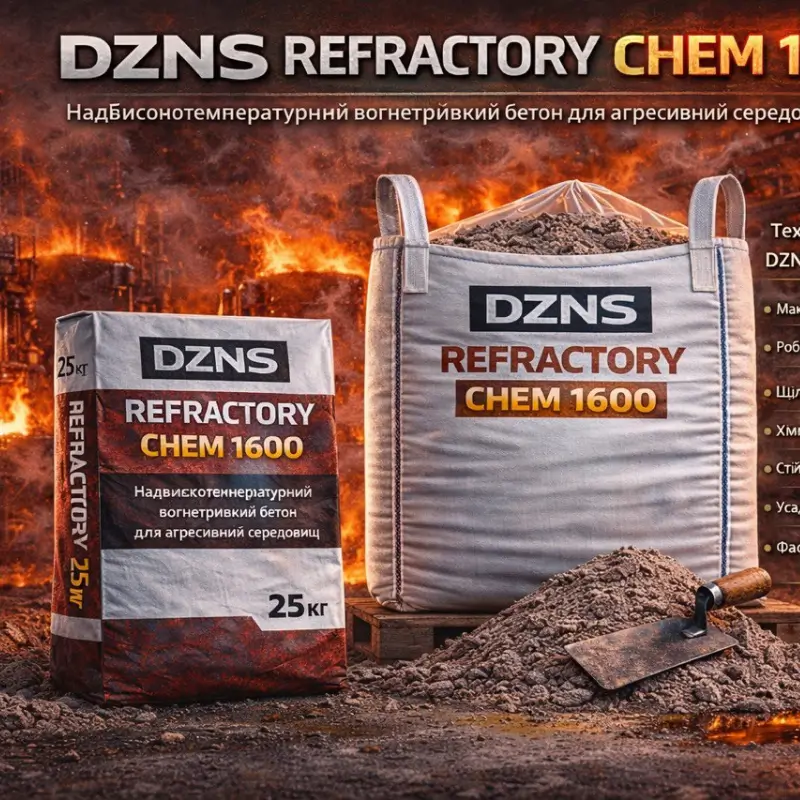 DZNS Refractory Chem 1600
