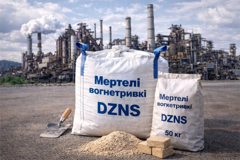 Мертелі вогнетривкі